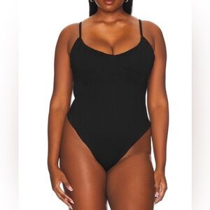 REMI X REVOLVE - Jourdan Bodysuit in Black Sz3X